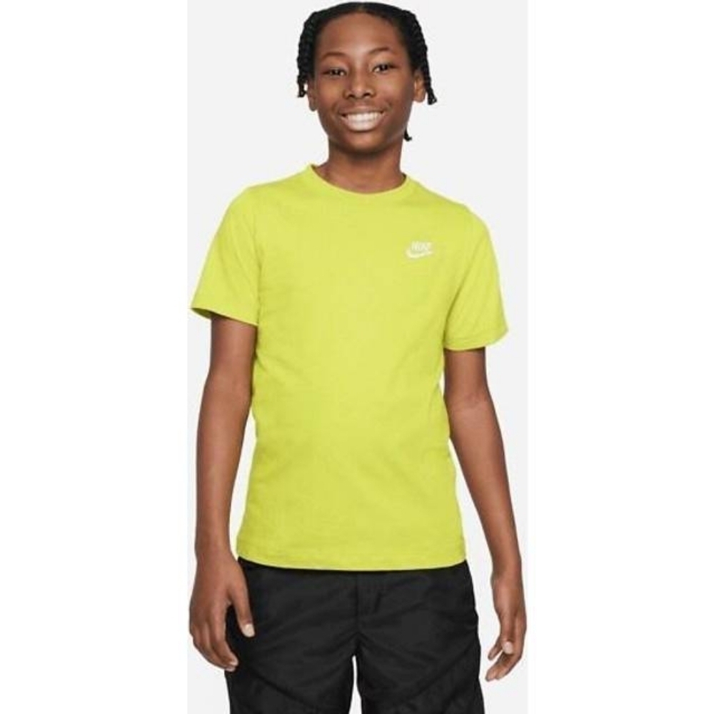 NWT Nike Sportswear Big Kids' T-Shirt in Green Size S